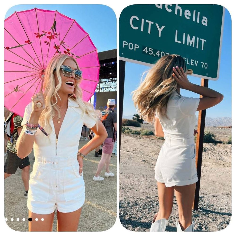 Show Me Your MuMu Outlaw Romper Sz L